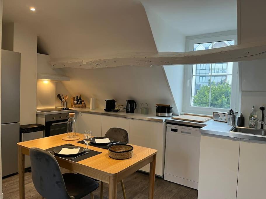 Appartement Avec Terrasse En Plein Coeur De Vernon Vernon  Esterno foto